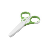 Baby Health Scissors with cover Nuk green