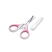 Baby Health Scissors with cover Nuk pink