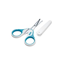 Baby Health Scissors with cover Nuk blue