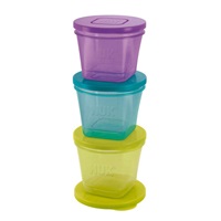 NUK baby food containers 6 pcs