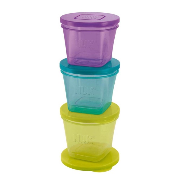 NUK baby food containers 6 pcs