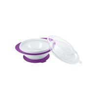 Baby bowl with suction cup Easy Learning NUK purple