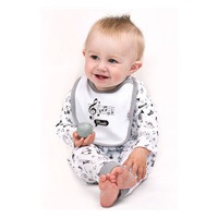 Baby Cotton Half Nappies New Baby Music, size 62 (3-6m)