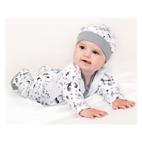 Baby cotton jumpsuit New Baby Music, size 62 (3-6m)