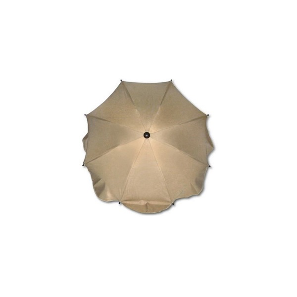 Sun umbrella for pram - beige