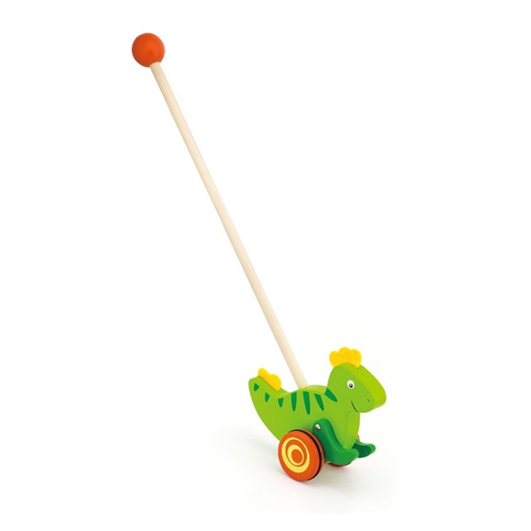 Wooden riding toy Viga dinosaur