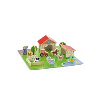 Children's wooden 3D puzzle Viga Farm