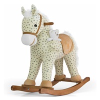 Milly Mally Pony Gray Dot Rocking Horse with Melody