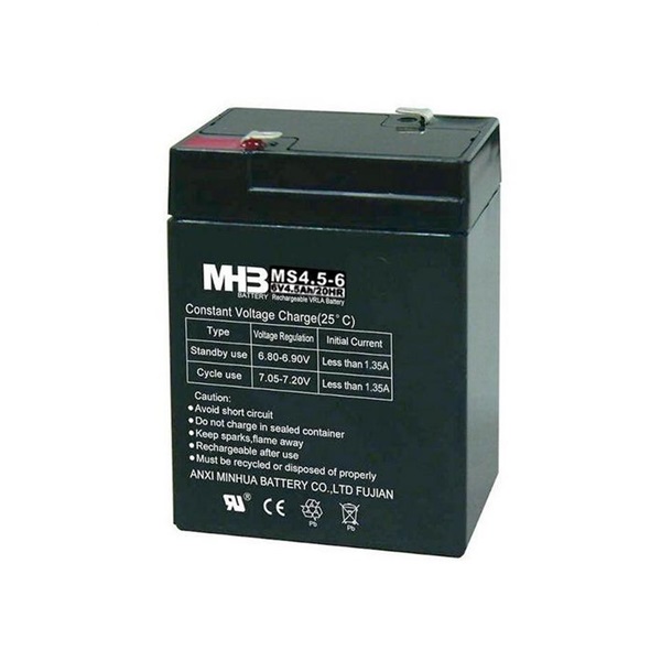 Pb battery MHB VRLA AGM 6V/4,5Ah