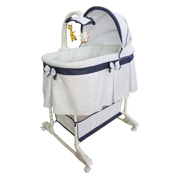 Milly Mally Sweet Melody simple gray multifunctional cradle