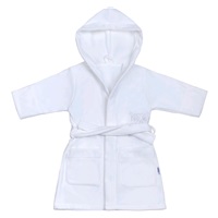 Baby Bathrobe New Baby Owls white, size 110 (4-5y)