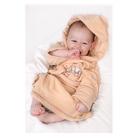 Baby Bathrobe New Baby Owls white, size 110 (4-5y)