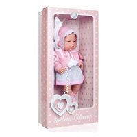 Luxury baby doll Berbesa Amanda 43cm