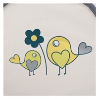 Baby Mix Travel Cot Sparrows beige