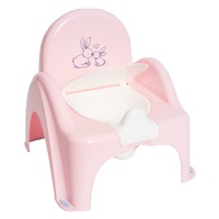 Play potty with lid Bunny pink