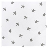 2-piece bedding New Baby 90/120 cm grey stars