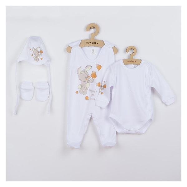 New Baby Rabbit 4-piece set, size 62 (3-6m)