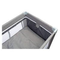 Travel cot CARETERO Basic Plus grey