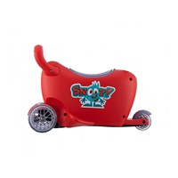 Milly Mally red Snoop 3in1 children‘s scooter with guide bar