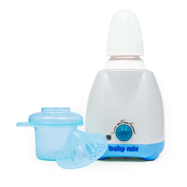 Electric bottle and baby food warmer with accessories Baby Mix blue