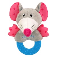 Baby Mix Plush Rattle Mouse