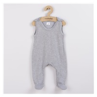 New Baby Classic II baby onesies grey, size 50