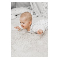 New Baby Classic II baby onesies grey with stars, size 86 (12-18m)