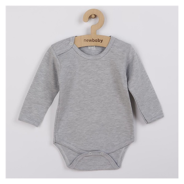 Baby body New Baby Classic II grey, size 86 (12-18m)