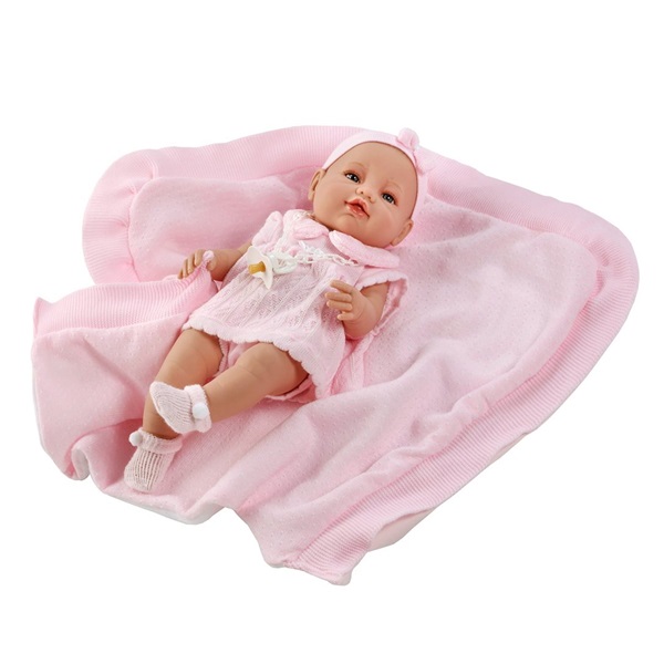 Luxury baby doll Berbesa Ema 39cm