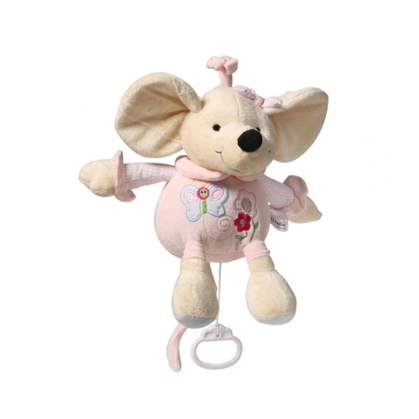 Plush toy with toy machine Baby Ono Mouse pink 31cm