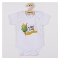 Printed body New Baby MY FIRST SWEET Summer green, size 56 (0-3m)