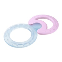 Cooling Teether + Classic Teether Nuk 2 pcs pink