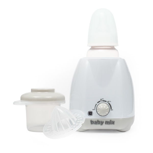 Electric bottle and baby food warmer with accessories Baby Mix grey