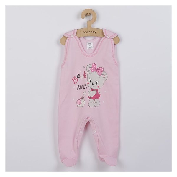 Baby onesies New Baby mouse pink, size 80 (9-12m)