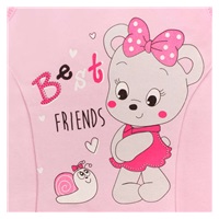 Baby onesies New Baby mouse pink, size 80 (9-12m)