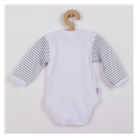 New Baby Panda full sleeve baby bodysuit with long sleeves, size 62 (3-6m)