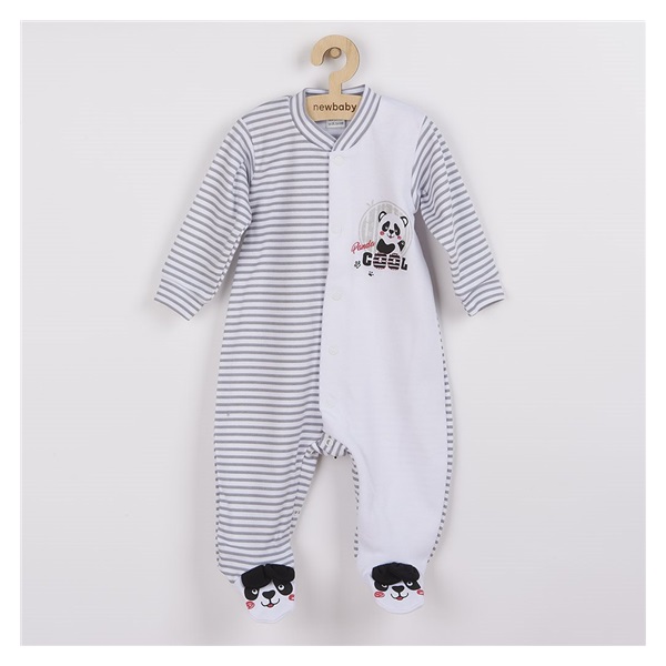 New Baby Panda Infant Jumpsuit, size 68 (4-6m)