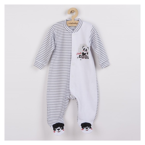 New Baby Panda Infant Jumpsuit, size 74 (6-9m)