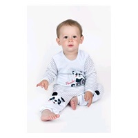 New Baby Panda Infant Jumpsuit, size 74 (6-9m)