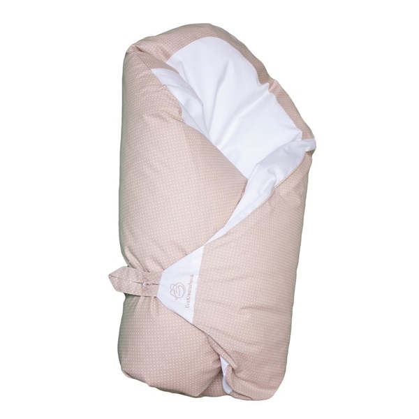 Maxi Draco wrap cover beige with polka dots