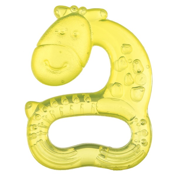 Cooling teether Akuku giraffe yellow