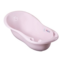 Anatomical bathtub 102 cm pink duck