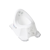 Playing baby potty non-slip owl white