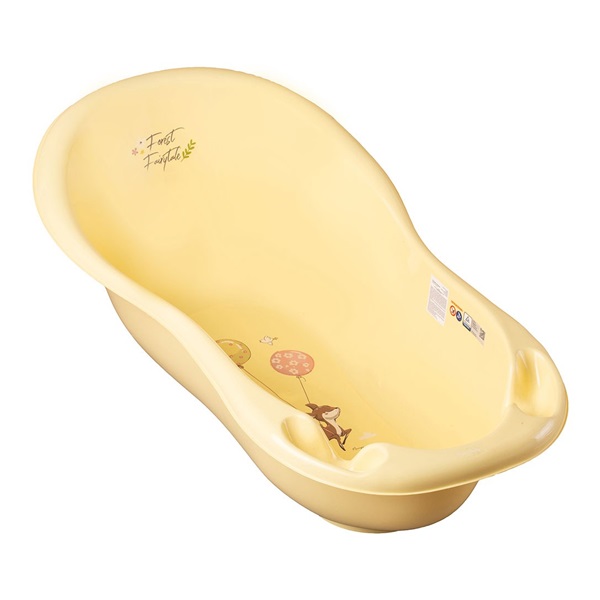 Anatomical bathtub 102 cm yellow roe deer