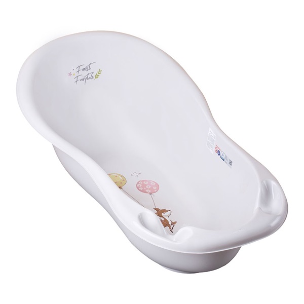 Anatomical bathtub 102 cm beige deer