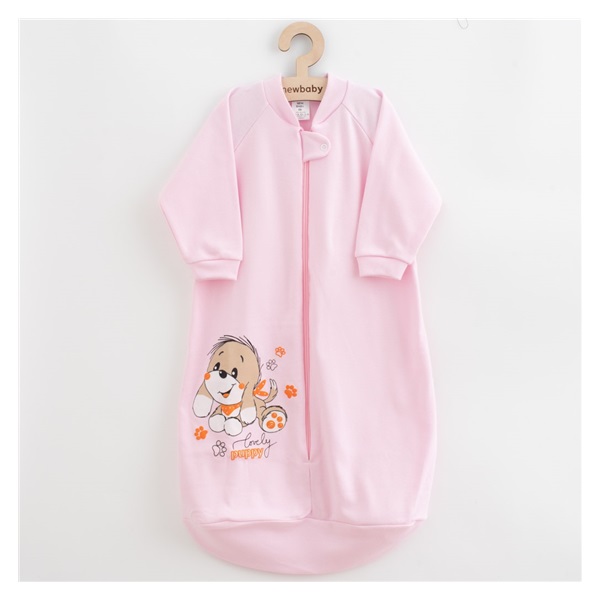 Baby sleeping bag New Baby doggy pink, size 62 (3-6m)