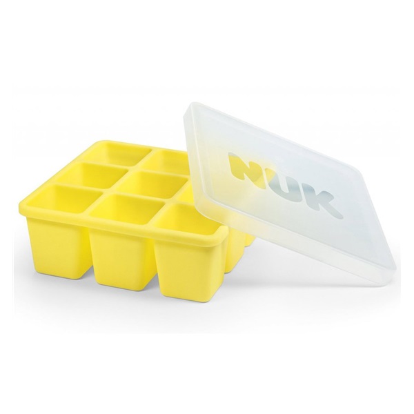 NUK silicone freezing mould yellow