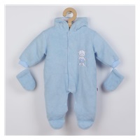 Winter jumpsuit New Baby Nice Bear blue, size 62 (3-6m)