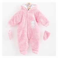 Winter jumpsuit New Baby Nice Bear pink, size 62 (3-6m)