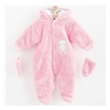 Winter jumpsuit New Baby Nice Bear pink, size 68 (4-6m)